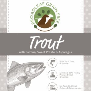Senior - Trout, Salmon, Sweet Potato and Asparagus