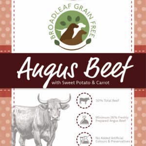 Adult - Angus Beef, Sweet Potato and Carrot