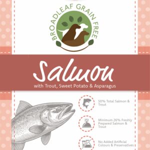 Adult - Salmon, Trout, Sweet Potato and Asparagus