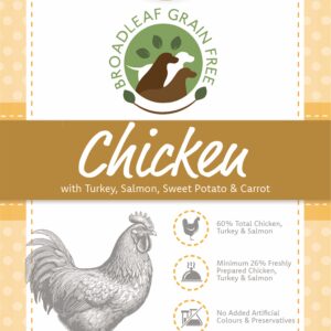 Puppy - Chicken, Turkey & Salmon with Carrots and Peas