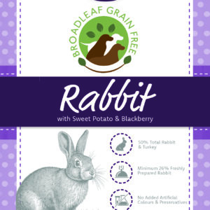 Adult - Rabbit, Sweet Potato and Blackberry