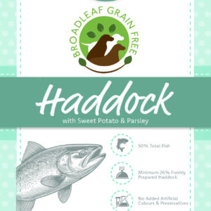 Adult - Haddock, Salmon, Trout, Sweet Potato and Parsley