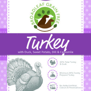 Small Breed Puppy - Turkey with Duck, Sweet Potato, Dill and Chamomile