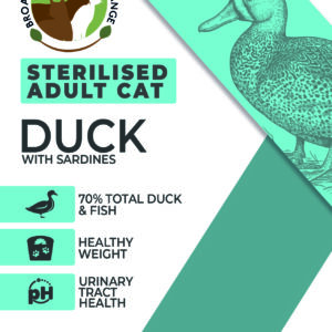 The Connoisseur Cat Range - Duck with Sardines