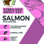 The Connoisseur Cat Food Range - Adult Salmon with White Fish