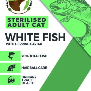 The Connoisseur Cat Food Range - Adult White Fish with Herring Caviar