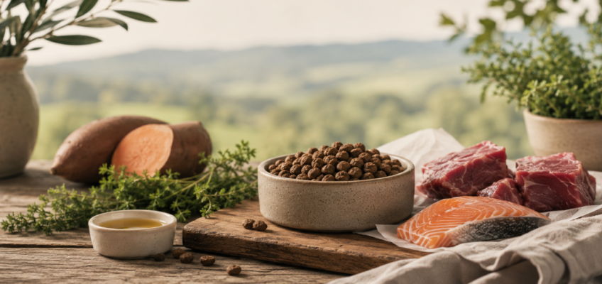 Quality ingredients in dog food